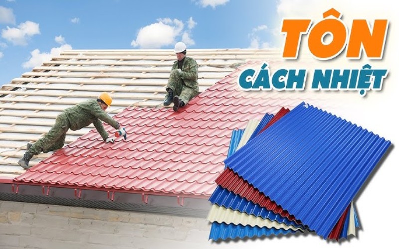 Cải tạo mái tôn kiểu tại Cần Thơ