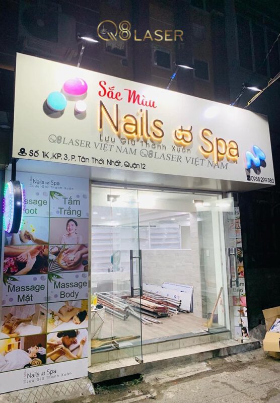 Dịch vụ làm biển hiệu Nail tại Cần Thơ