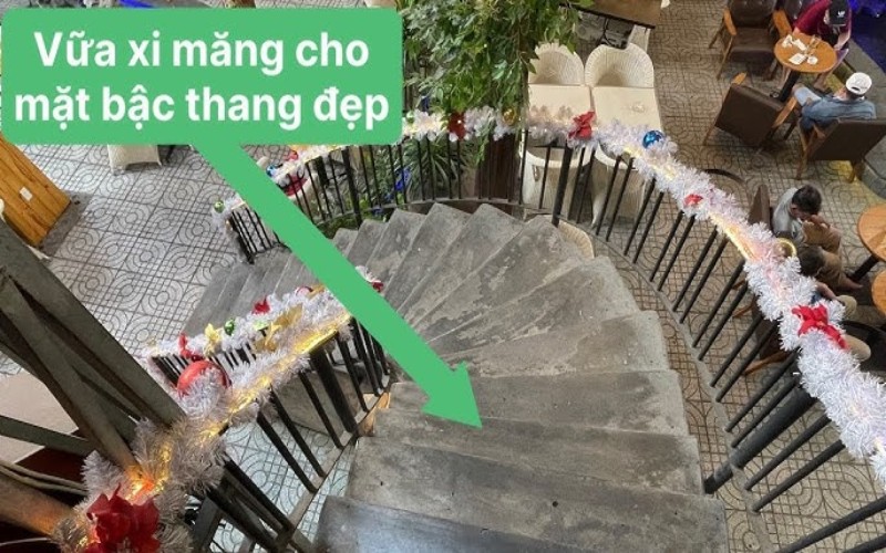 Dịch vụ làm cầu thang xi măng tại Cần Thơ