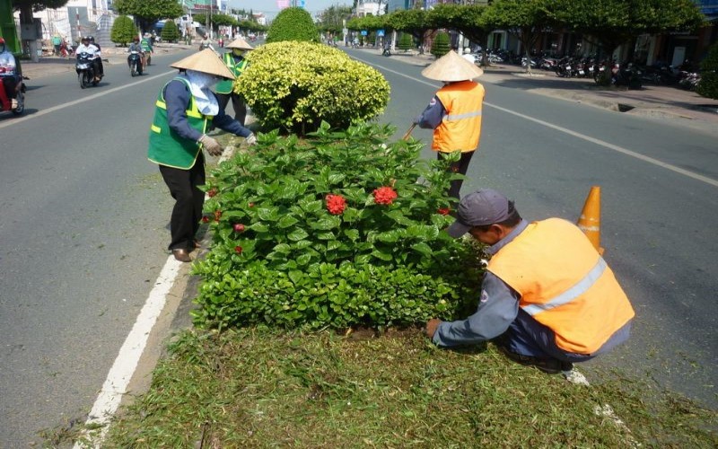 Dịch vụ vệ sinh Công viên tại Cần Thơ