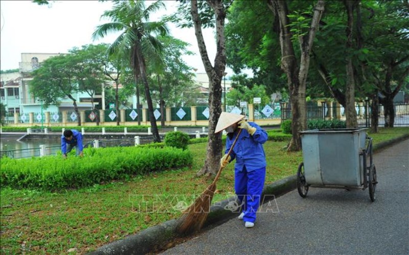 Dịch vụ vệ sinh Công viên tại Cần Thơ