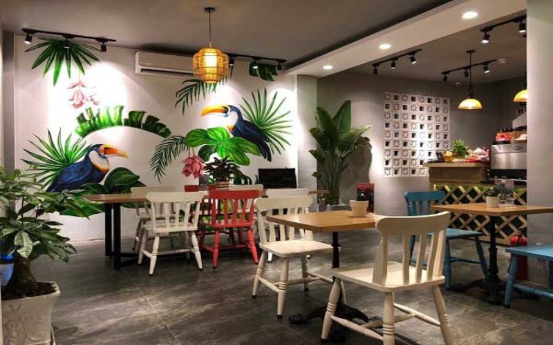 Lắp đặt đèn trang trí quán cafe tại Cần Thơ