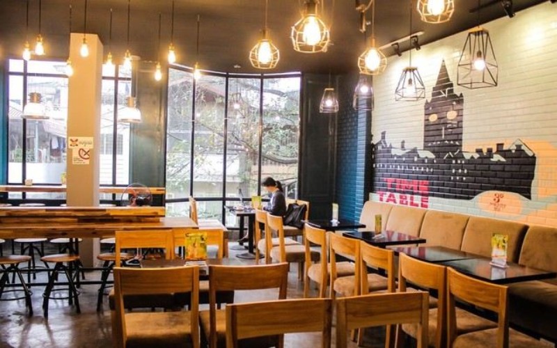 Lắp đặt đèn trang trí quán cafe tại Cần Thơ