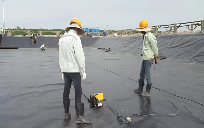 Thi công màng chống thấm HDPE Cần Thơ